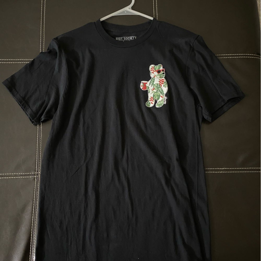 Riot Society Red Solo Cup Bear Shirt